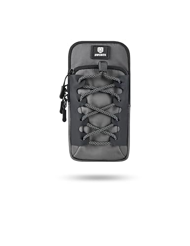 SWORTS Run Arm Bag · Premium Laufsport Handytasche · 2-Fächer-Trennung · Joggen Armtasche Unisex