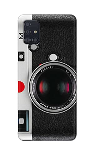Image of Printed Hard Back Cover Case for Samsung Galaxy M31s Back Cover (Vintage Camera) -702