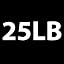 g) 25 LB