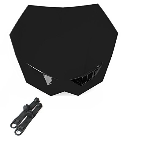 NOEND Tête de Fourche Sx Livrée avec Fixation, Noir