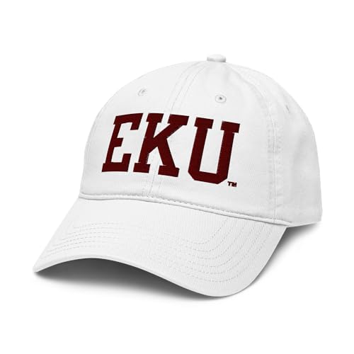 Eastern Kentucky Colonels Title Logo Officially Licensed Adjustable Baseball Hat