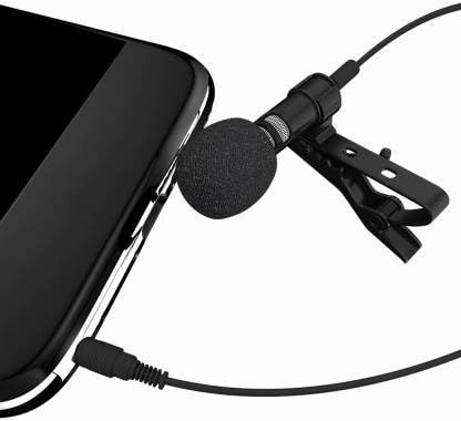 BSVR Metal Professional Collar Mic, Voice Recording Filter Microphone for Singing, YouTube, DSLR Camera, Smartphones_M73-image-49