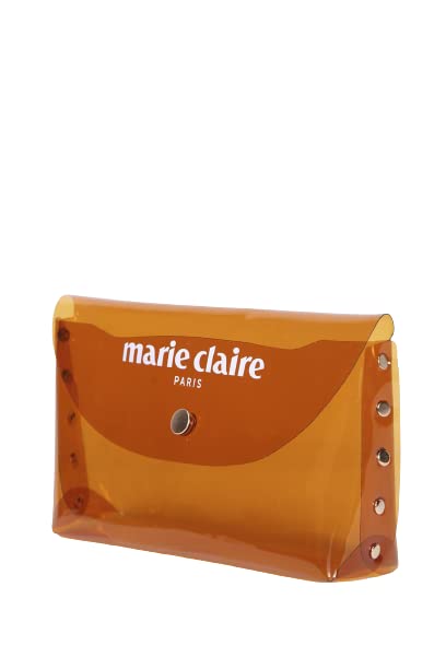 Marie ClaireBrown Women's Makeup Bag Lana Light Weight Organizer Cosmetic Portable Artist Storage Carry Pouch Stylish Small