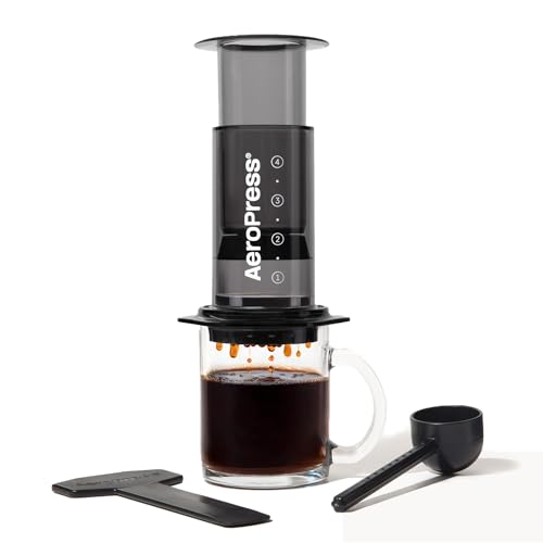 AeroPress Prensa de Café Clear Black – Método 3 en 1 que...