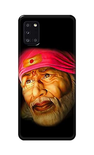 Image of PRINTFIDAA Sai Baba Lord Shiridi Great God Hinduism Religious Hard Back Cover for Samsung Galaxy A31, SM-A315F / DS, SM-A315G / DS Back Cover -(P6) KAT1002
