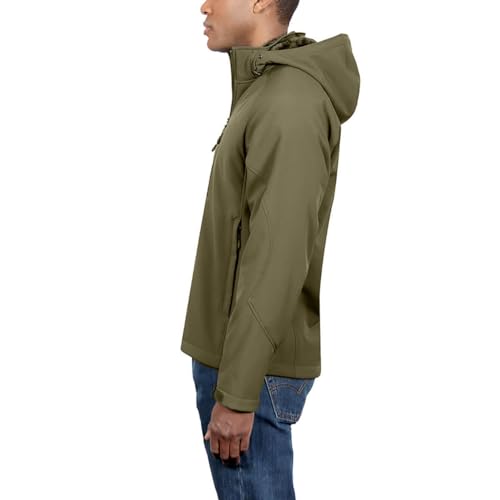 KIRKLAND Signature Men’s Water-Resistant Fleece Lined Softshell Jacket4