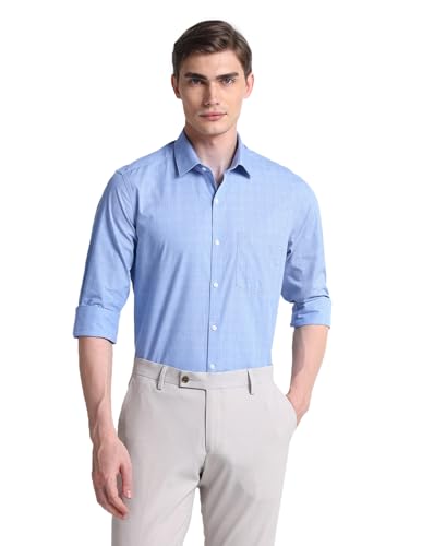 Image of Arrow Men's 100% Cotton Slim Fit Shirt
