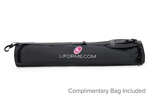 Liforme Travel Yoga Mat — 3.2mm Natural Rubber with Alignment System & Grip Tech — view 7