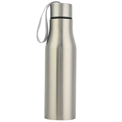 Preisvergleich Produktbild Isolierflasche, MAGT 500ml Edelstahl Vakuumisolierung Outdoor Sport Wasserflasche Becherflasche (Farbe : Silber)