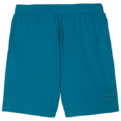 Umbro Men's SPR Pique Shorts in Lyons Blue Cover