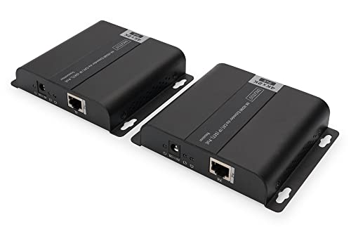 Extendeur HDMI Digitus DS-55124 via câble réseau boîtier métallique Ultra HD