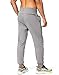 G Gradual Men's Sweatpants with Zipper Pockets Athletic Pants Traning Track Pants Joggers for Men Soccer, Running, Workout(Light Grey,M)