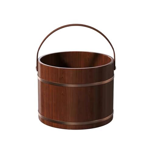 Bassin de bain de pieds en bois pour votre moment de détente sauna et spa à domicile