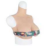 Prótesis de mastectomía de silicona para el pecho con relleno de algodón de seda para una mejora natural en crossdressing y uso transgénero
