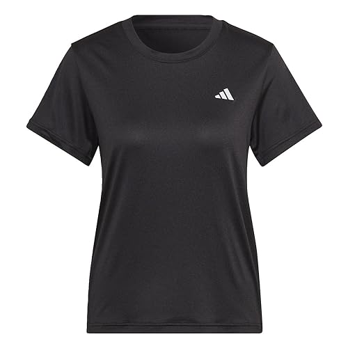 T-Shirt Femme adidas W Min Tee coupe ajustée coton premium blanc