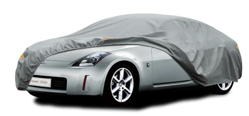 Kayme Robustes Autoabdeckung Wasserdicht Atmungsaktiv Passend für Nissan 350z