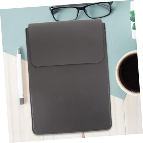 Funda para portátil de 14 pulgadas en piel PU impermeable maletín elegante 7