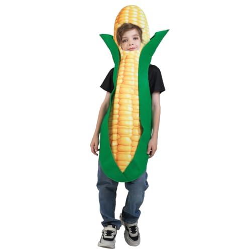 Disfraz de Maíz para Niños Unisex 10-12 años miniatura 3