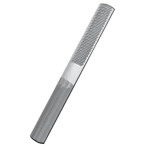 Fichier en bois, râpe en bois, 4 en 1 en acier râne à main plat de 8 pouces Fichier à main la de la en