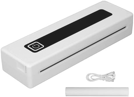Bluetooth Thermal Printer Portable Wireless Inkless Mobile Printer Multifunctional for Home Office School ABS 2000mAh Battery 200dpi Resolution Type C Charging — 사진 5