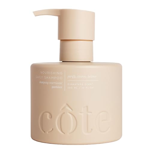 Cote Beauty’s Nourishing Daily Shampoo for Dry Hair, Deep Cleansing & Hydrating Formula, Prevents Breakage, Cruelty-Free Hair Shampoo for Women, Enriched with Yerba Maté & Baobab Extract, 10 FL Oz