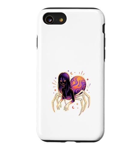 �X�p�C�_�[�K�[�� �S�V�b�N �_�[�N�t�@���^�W�[ �A�[�g �X�}�z�P�[�X iPhone SE (2020) / 7 / 8 �p