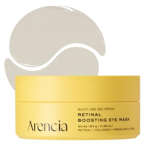 ARENCIA Retinal Boosting Eye Mask, Hydrogel Under Eye Patches wit...