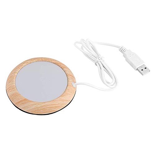 SPGHOME Taza de bebida, calentador de tazas, portátil, USB, calentador de tazas, calentador portátil