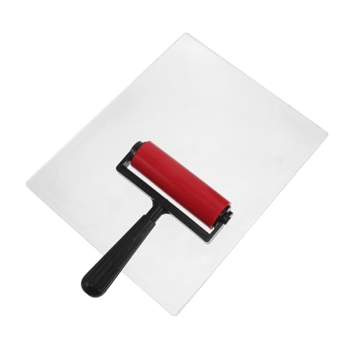 Plaque de gel réutilisable texture affinée pour application uniforme d'encre