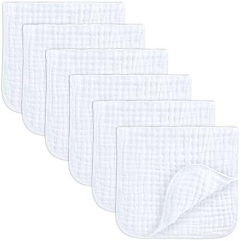 Comfy Cubs 6-Layer Muslin Burp Cloths Cover