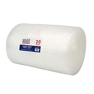 Pukka Pad, Pukka Post – Lightweight Protective Bubble Cushioning Wrap for Packaging and Mailing, Small Air Bubbles…