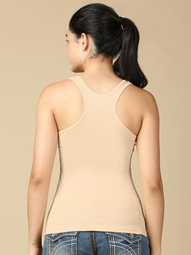Image of Lux Cozi Women Cotton Racerback Tank Top | Pack of 3