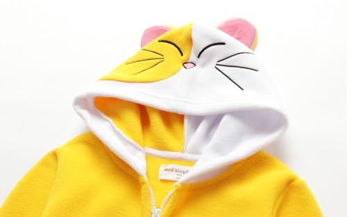 Image of Mud Kingdom Fleece Hoodies Jacket for Boys Girls Full Zipper Long Sleeve Happy Halloween