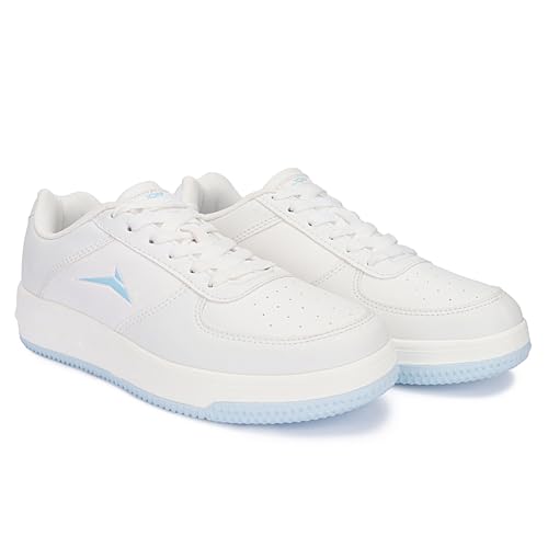Image of JQR Croma-W Casusal, Stylish,Colour Changing Sneaker for Women Sneakers for Women (White, Blue)