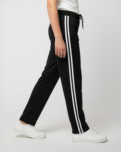 Image of Real Essentials 3 Pack: Boys' Mesh Open Bottom Active Sweatpants with Pockets & Drawstring