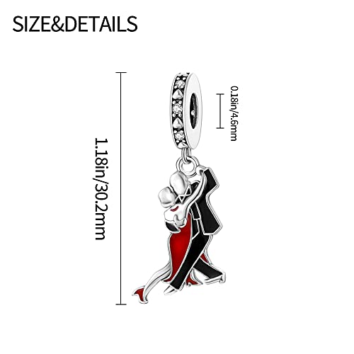 Charms Beads fits for Charms Bracelets for Woman 925 sterling silver suspension pendants and CZ stones, women DIY jewelry3