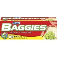 Baggies Sandwich Bags 80-Count