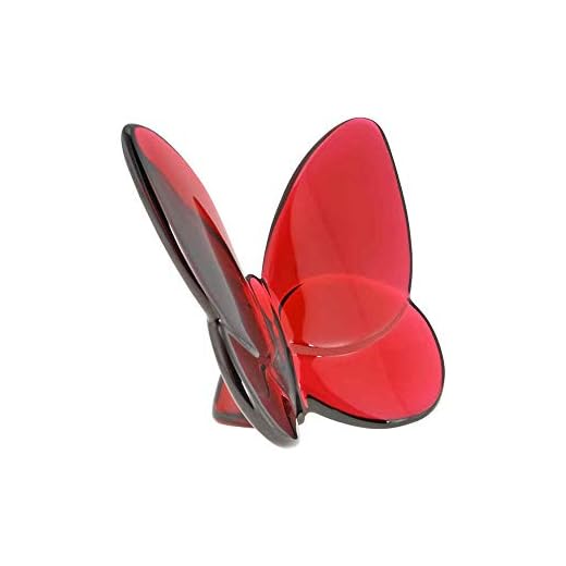 Baccarat Lucky Butterfly Ruby Red