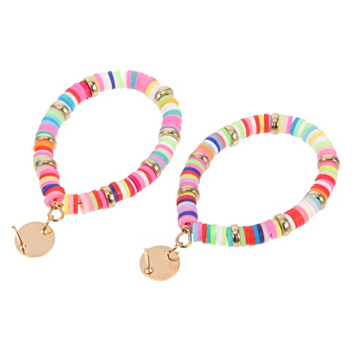 Yardenfun Pendientes Coloridos de Cerámica para Mujer Diseño Pendientes Colgantes para Verano Playa para Vacaciones y Ocasiones Obsequios
