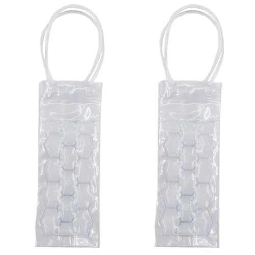 Bolsa de refrigerador de vino transparente y flexible de dos unidades para hogar 2