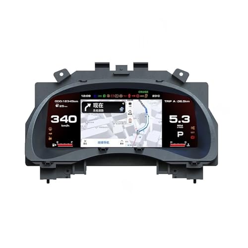 Cabina virtual Infiniti G35 G37 panel LCD con CarPlay y gráficos HD 4