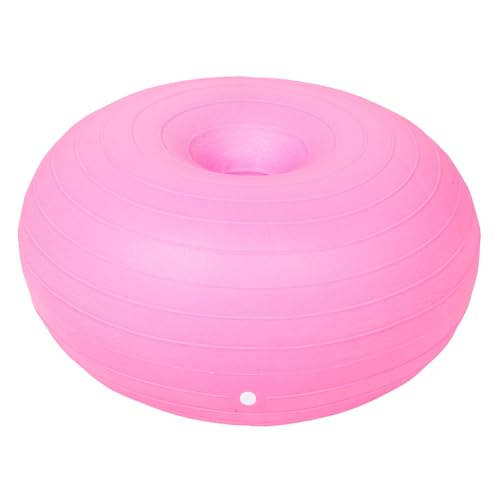 POPETPOP Pelota de Yoga balón de Yoga Accesorio de Yoga Juguete de Cuerda pequeños Juguetes de Cuerda Pelota Que rebota de la Aptitud Bola excesiva de polivinilo Rosa