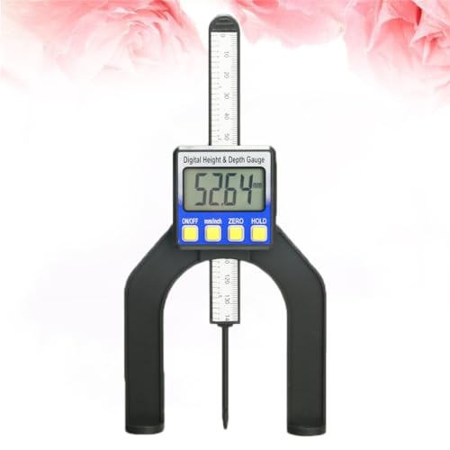 Outil de mesure menuiserie avec écran LCD clair et base aimantée