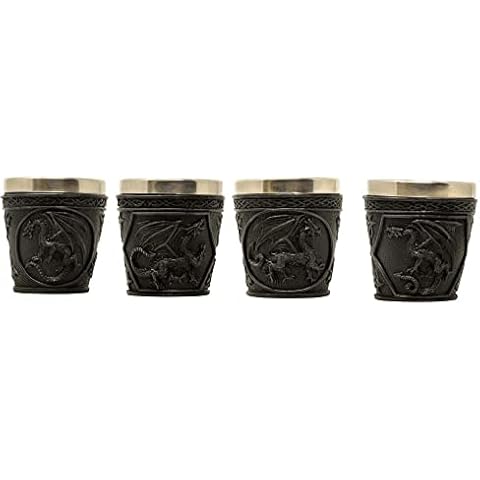 MediMuc Shotbecher Drachen 4er Set Cover