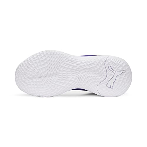 Puma Playmaker Pro Sneaker, Prism Violet-Spectra Yellow, 5.5 US Unisex Big Kid