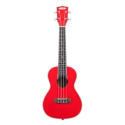 Kala KA-CANDY-CAR – Candy, Candy Apple Red, Ukulélé Concert - Les Beatles, Paul McCartney, John Lennon, RIngo Starr, George Harrison