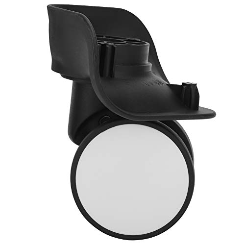 Roda de substituição de bagagem universal resistente à pressão, acessório de mala preta, para mala d