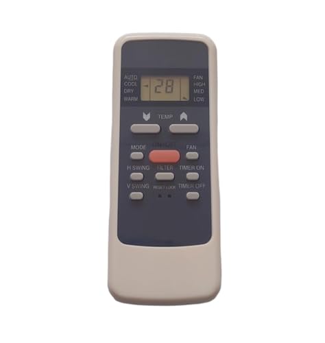 Image of 5 Years Warranty Ac Remote Replacement for HITACHI Ac Remote 1 ton, 1.5 ton, 2 ton (AC-137) Suitable for Hitachi Split and Window Ac Remote (Hitachi Remote No. 5)