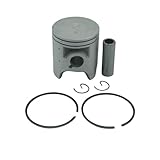CPTDE segment cylindre piston Kit De Piston Moto, Alésage 56.4mm .65mm .9mm 57.15mm, Broche 16mm Pour TZR125 DT125R TZR TDR 125 R1-Z YPVS125