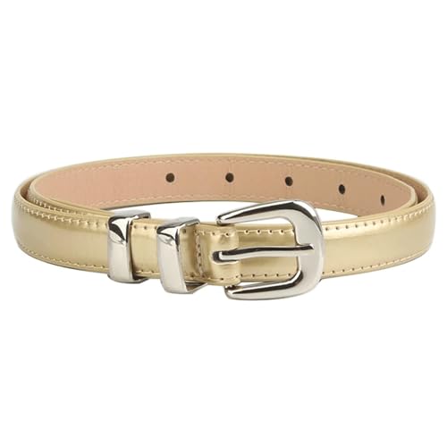 Waist Belt Women's Waist Belts Cowhide Fashion Belts Adjustable Versatile Decoration Thin Belt Dress Denim Belt3